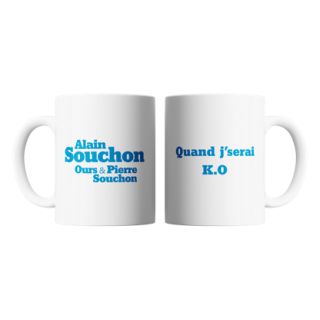 Mug BLANC Quand j'Serai KO