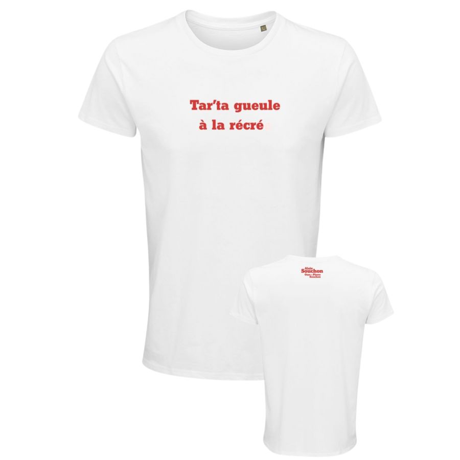 T-shirt BLANC Tar'ta gueule